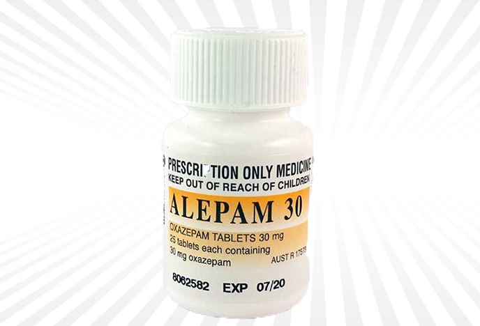 Buy Alepam 30mg online in Australia, Alepam 30mg for sale, Buy oxazepam 30mg Australia
